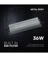 36W / 24V DC waterdichte voeding - IP67
