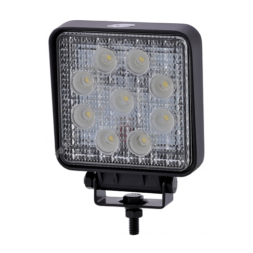 27W LED, 12V / 24V - Koud wit, werklamp, auto, vrachtwagen, tractor, aanhanger, hulpverleningsvoertuigen