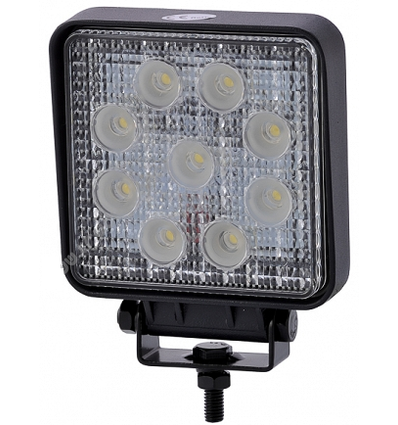 27W LED, 12V / 24V - Koud wit, werklamp, auto, vrachtwagen, tractor, aanhanger, hulpverleningsvoertuigen