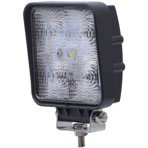 15W LED, 12V / 24V - Koud wit, werklamp, auto, vrachtwagen, tractor, aanhanger, hulpverleningsvoertuigen