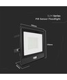 V-Tac 50W LED schijnwerper met sensor - Samsung LED chip