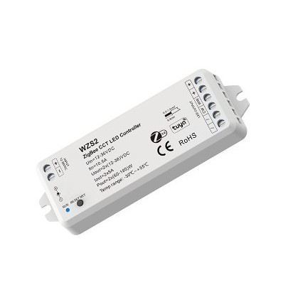 LEDlife rWave Zigbee CCT-controller - Hue compatibel, 12V (120W), 24V (240W)