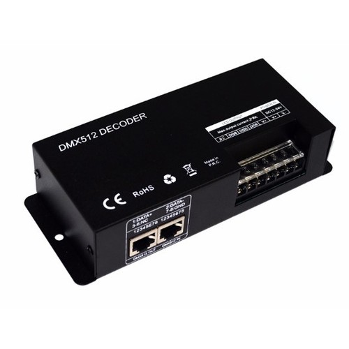 DMX 512 RGB-controller - 12V (288W), 24V (576W)