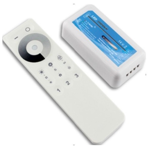 Dimmer met afstandsbediening - RF draadloos, 12V (144W), 24V (288W)