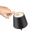 Oplaadbare LED tafellamp Binnen/buiten - Wit, IP54 buiten, touch dimbaar