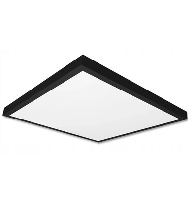 60x60 LED-paneel, 60W - 80lm/W, ingebouwd in zwart frame