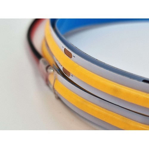 115cm 9W COB-LED strip, RA91 - 24V DC, IP20, 480 LED's per meter, voor 120cm profiel