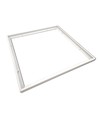 Inbouw Troldtekt-rahmen 60x60 - Voor LED-paneel, passend voor Troldtekt zonder aanpassing, witte rand