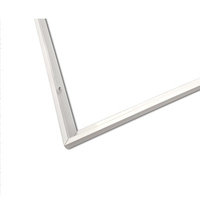 Outlet: Inbouw Troldtektlijst 120x60 - Voor LED-paneel, passend voor Troldtekt zonder aanpassing, witte rand