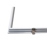 Inbouwframe voor 60x60 LED-paneel - Nieuw model, past op Troldtekt zonder aanpassing, witte rand