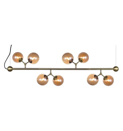 Halo Design - Atom Lange tafel Oxide met 8 glazen 8XG9