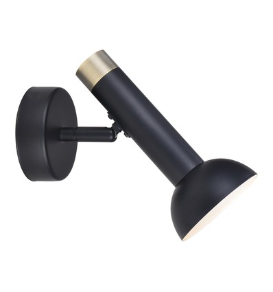 Halo Design - Torch wandlamp, Zwart-Antiek