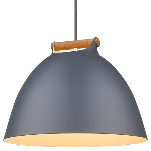 Halo Design - ÅRHUS hanglamp Ø40 E27, Grijs / Hout
