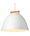 Halo Design - ÅRHUS hanglamp Ø40 E27, Wit / Hout