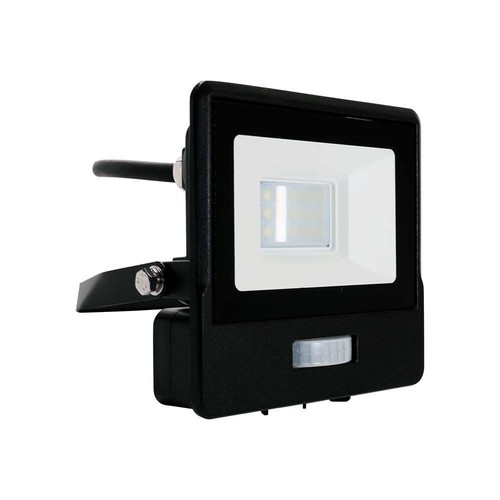 10W LED-breedstraler - IP65, met sensor, Samsung LED-chip