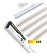 Troldtekt LED Zigbee railset 4x120 cm - CCT, verzonken, Akustilight