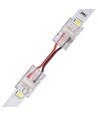 Slanke connector met kabel voor LED-strip - 10mm, enkelkleurig, IP20, 5V-24V