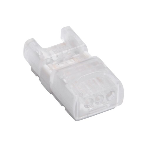 Slanke LED-strip connector voor losse draden - 8mm, enkelkleurig, IP20, 5V-24V