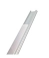 VT-8138 flexibele aluminium profiel - 2 meter, inclusief melkachtig wit cover en eindstukken