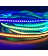 5m 16W/m RGBIC COB-LED strip - 24V DC, IP20, 630 LED's per meter, COB LED