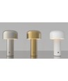 LEDlife Mushroom tafellamp - Zilver, oplaadbaar, touch dimbaar, IP20