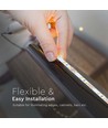 5m 8W/m LED-strip - 12V DC, 60 LED's per meter