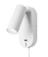 EGO LED Wandlamp met USB en Touch dimmer, 4,5W, Nielsen Light - wit