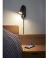EGO LED Wandlamp met USB en Touch Dimmer, 4,5W, Nielsen Light - zwart