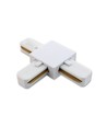 Outlet: 1-fase 230V railsysteem, T-connector wit