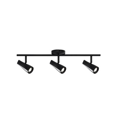 KILE LED Plafondlamp, 3x4,5W, Nielsen Light - Zwart