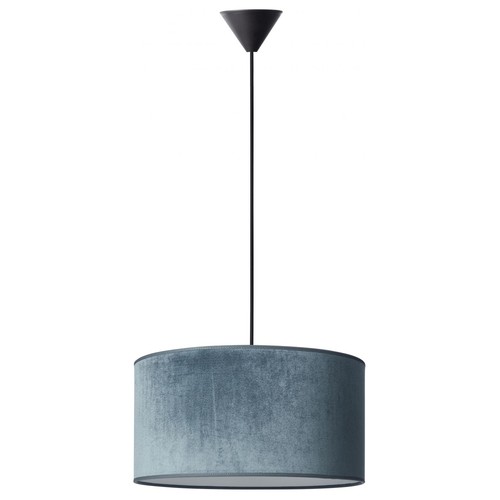 MILANO Hanglamp, E27, Ø40, Nielsen Light - petroleum/zwart
