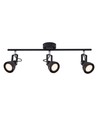Nordlux Aslak 3-spotlamp, zwart, GU10