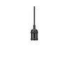 Outlet: Nordlux Avra hanglampophanging, zwart/chroom, E27