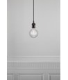 Outlet: Nordlux Avra hanglampophanging, zwart/chroom, E27