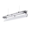 120cm armatuur + 2 st. 18,5W T8 LED buizen - IP65, doorvoerbedraad