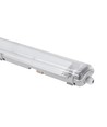 150cm armatuur + 2 st. 24W T8 LED buizen - IP65, doorgekoppeld