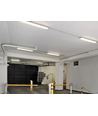 120cm Armatuur + 2x LED buis T8 - IP65, doorvoerbedraad