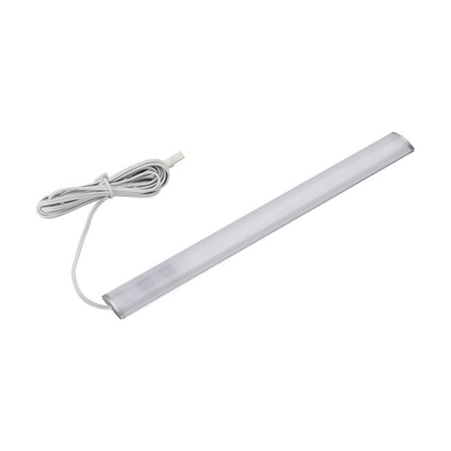 50 cm LED kastverlichting - 6 mm hoog, 12V DC, 4W, met eindkap