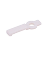 20 stuks witte montagemclips voor LED-strip - 10mm, geschikt voor IP20 strips