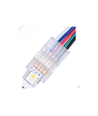 LED-strip connector voor losse draden - 10mm, RGBW, IP20, 5V-24V