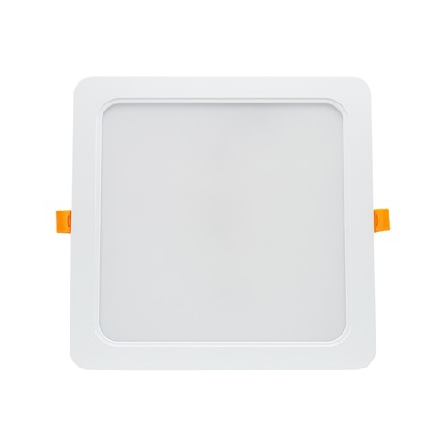24W 22 x 22 cm LED inbouwpanel - IP54 buiten, gatmaat: 19,5 x 19,5 cm, afmetingen: 22 x 22 cm