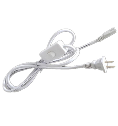 100 cm kabel voor gewoon stopcontact - Met schakelaar en stekker, geschikt voor V-Tac compacte armaturen