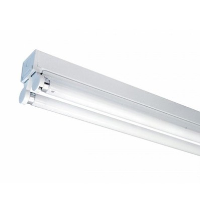 120cm T8 LED-armatuur - Voor 2x 120cm LED-buizen, IP20 binnenshuis