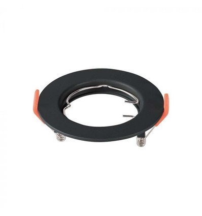 MR16/GU10 Downlight kit - Zonder lichtbron, zwart, Zaagmaat: Ø6,3 cm, Afmetingen: Ø8 cm