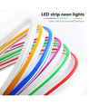 5m 8W/m Blauw 8x16 Neon Flex LED - 12V DC, IP67