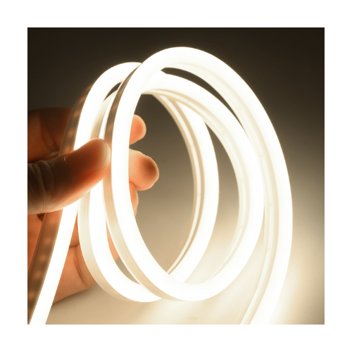 5m 8W per meter Koud wit 8x16 Neon Flex LED - 12V DC, IP67