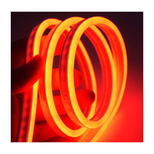 5m 8W per meter Oranje 8x16 Neon Flex LED - 12V DC, IP67