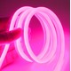 5m 8W per meter Roze 8x16 Neon Flex LED - 12V DC, IP67