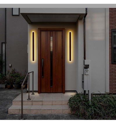 17W LED Corten wandlamp - IP65 buiten, incl. lichtbron