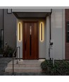17W LED Corten wandlamp - IP65 buiten, incl. lichtbron